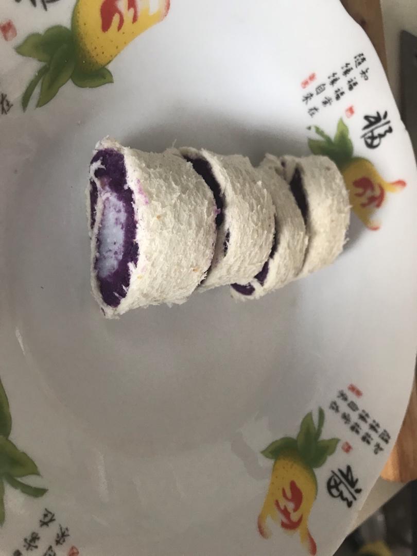 紫薯山药卷