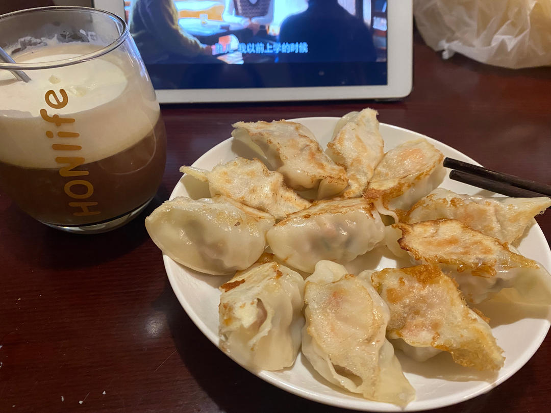 懒人生煎饺子