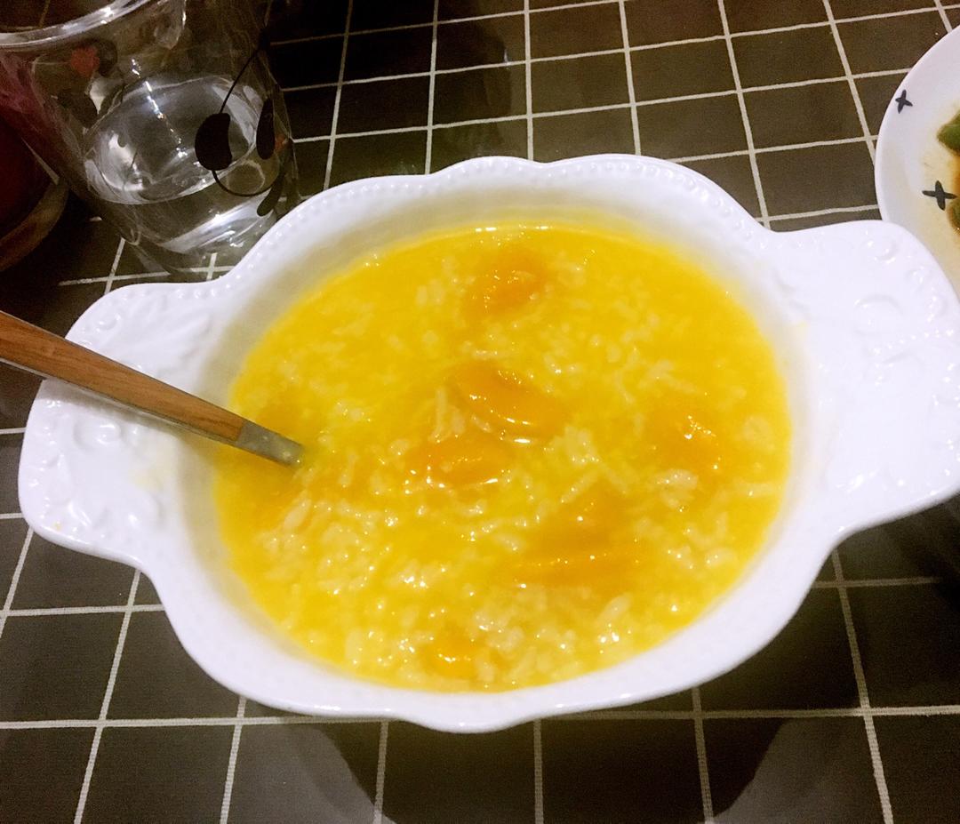 南瓜大米粥