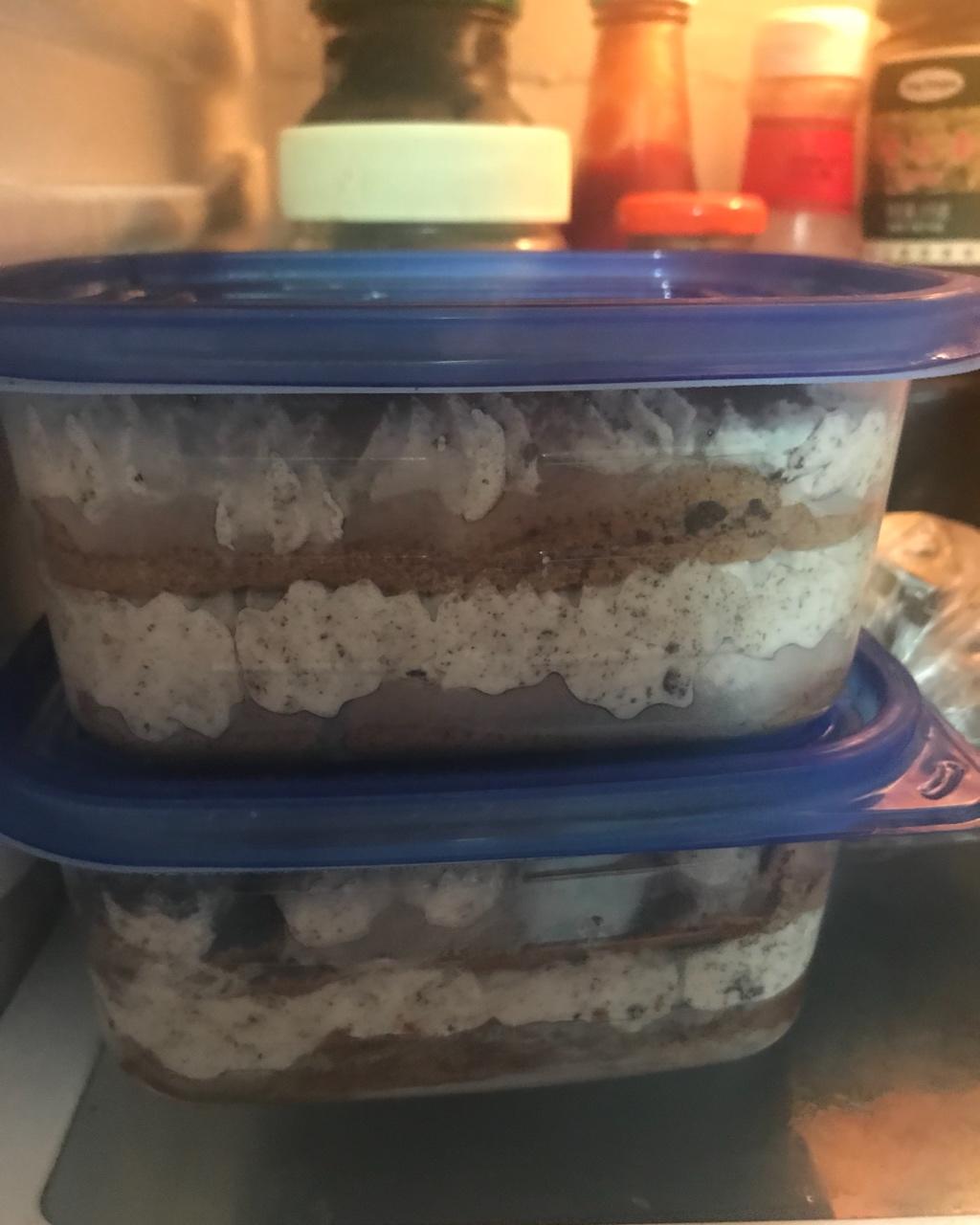 低糖不腻的奥利奥咸奶油蛋糕盒子