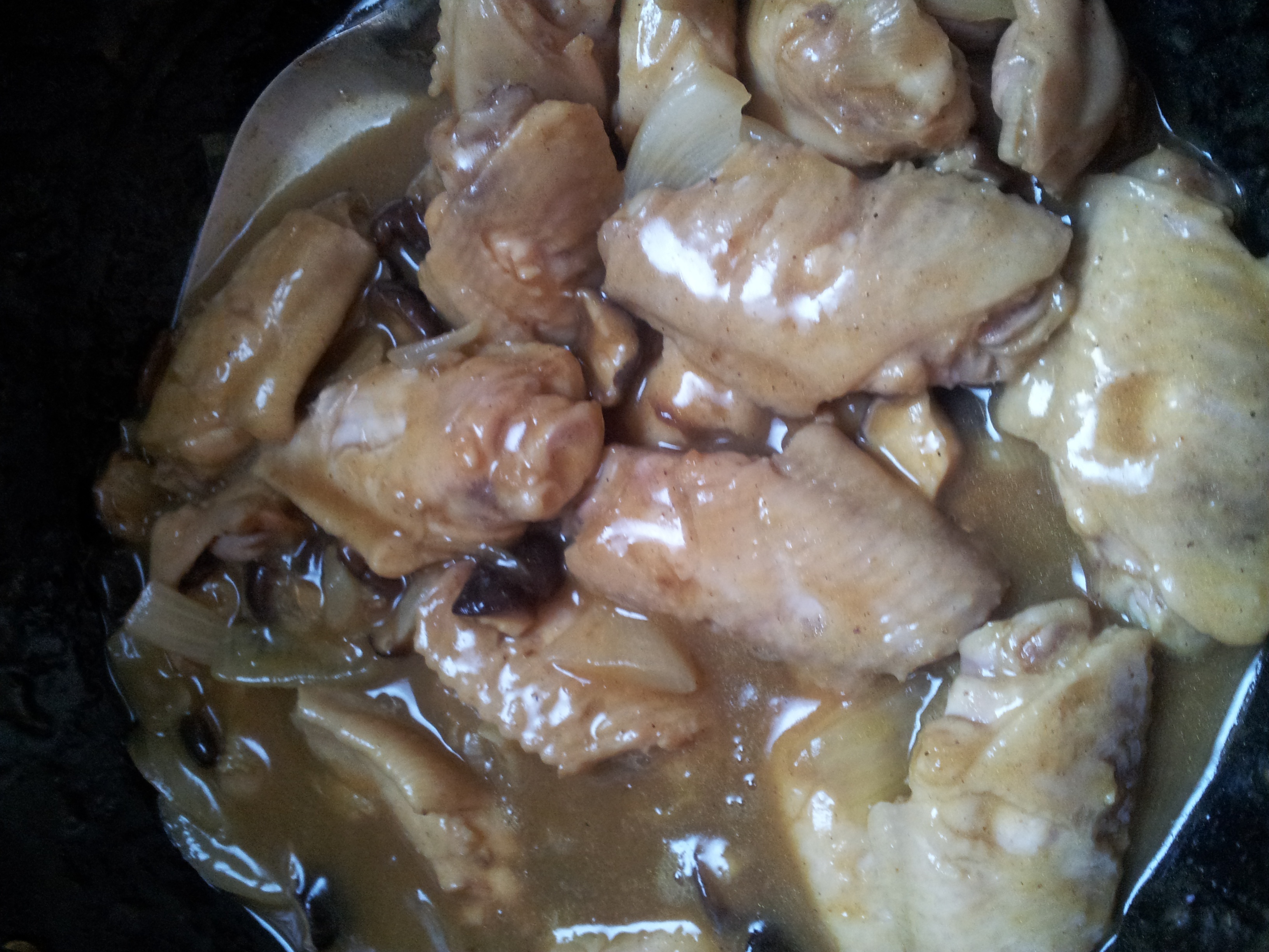 土豆咖喱鸡翅