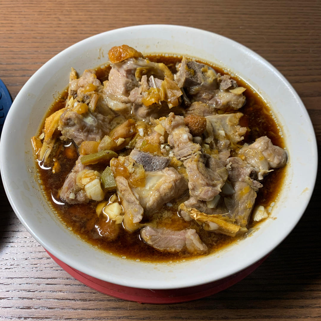 梅子蒸排骨