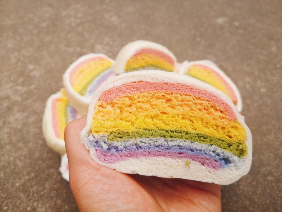 彩虹🌈馒头 超级绚丽