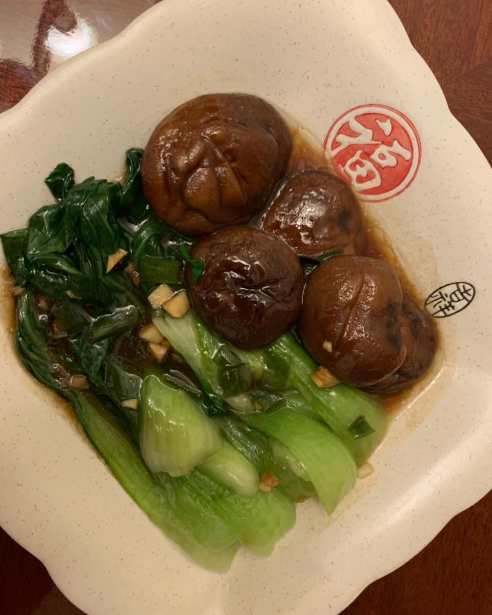 蚝油香菇小油菜