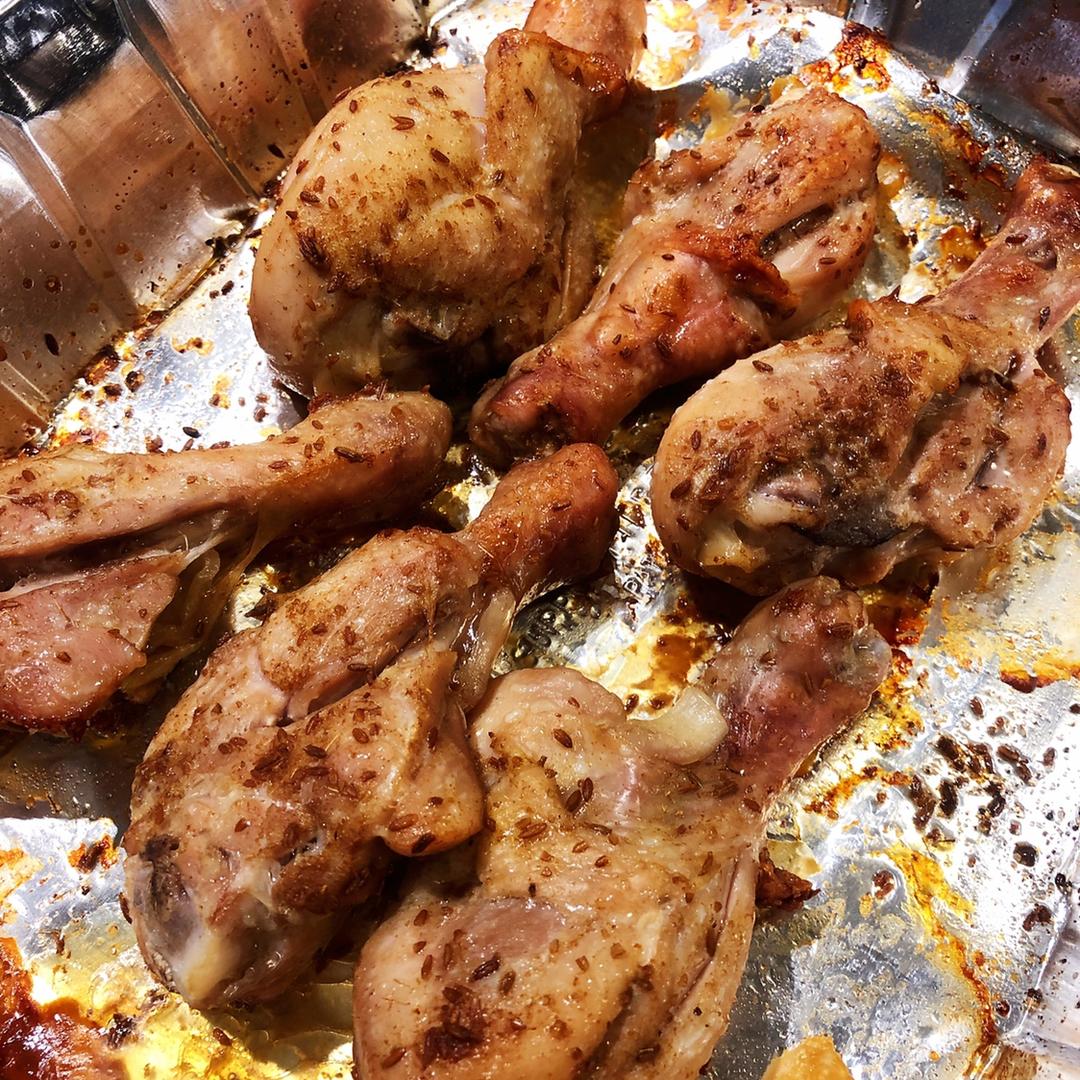 烤鸡腿（烤箱版超简单）