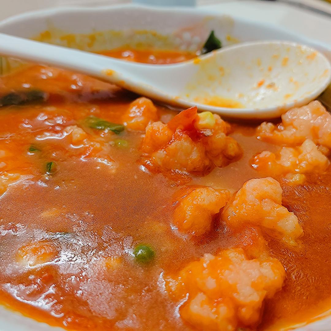 宝宝营养餐：茄汁虾滑