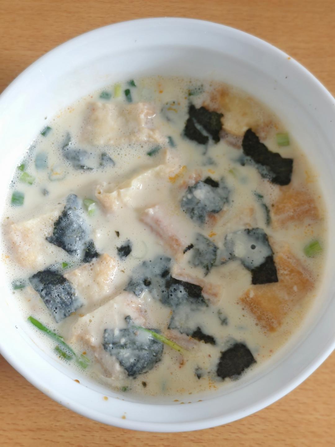 正宗老上海:一碗无敌好吃🉐️咸豆浆