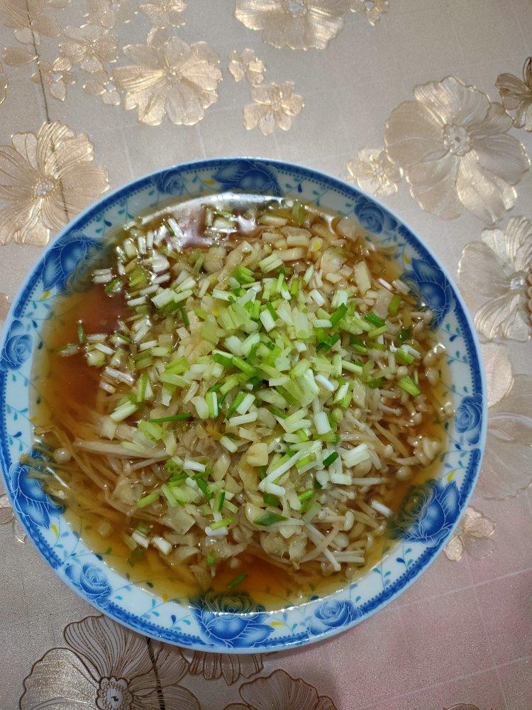 蒜蓉蒸金针菇