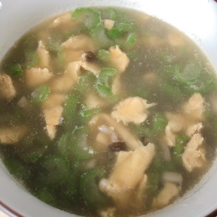 鲜美到哭的丝瓜蛋汤