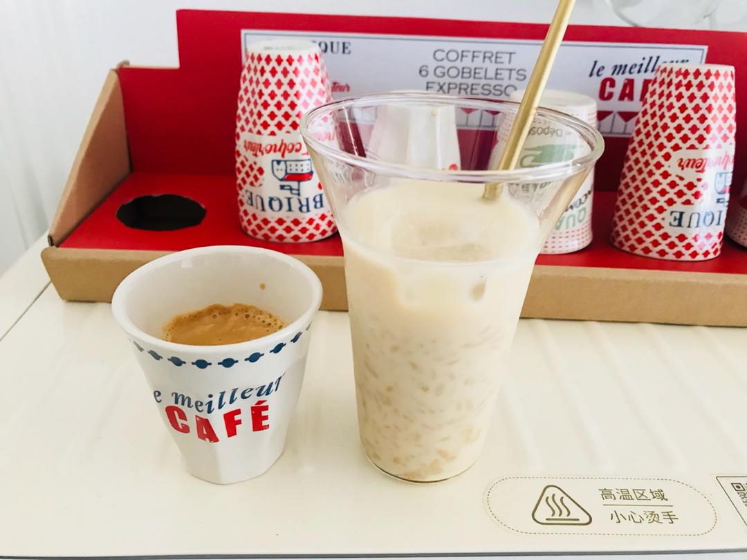 醪糟咖啡拿铁冷热饮【轻卡饮品】