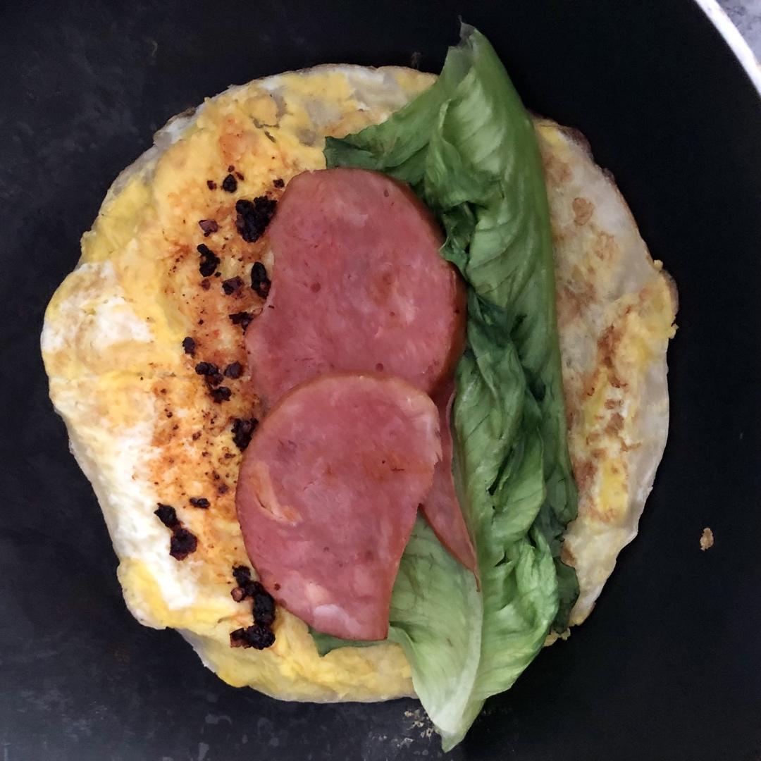 三分钟就可以做好孩子的早餐（手抓饼）