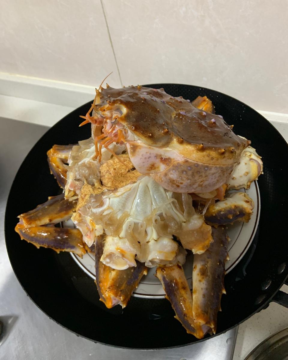 清蒸帝王蟹