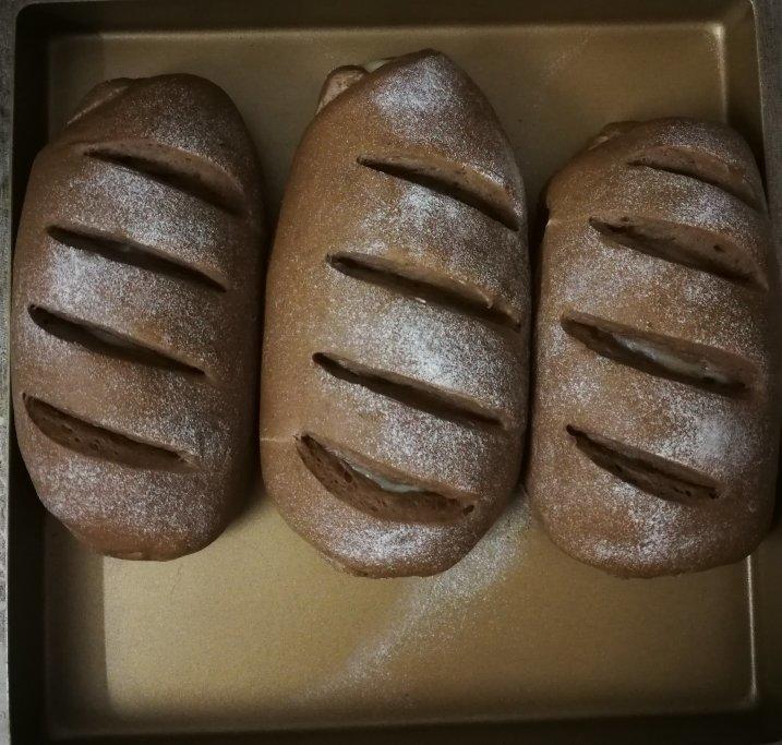 麻薯核桃夹心软欧包