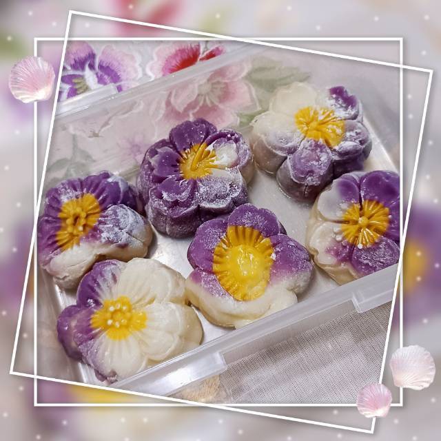 猫山王榴莲冰皮月饼，真正的纯榴莲馅