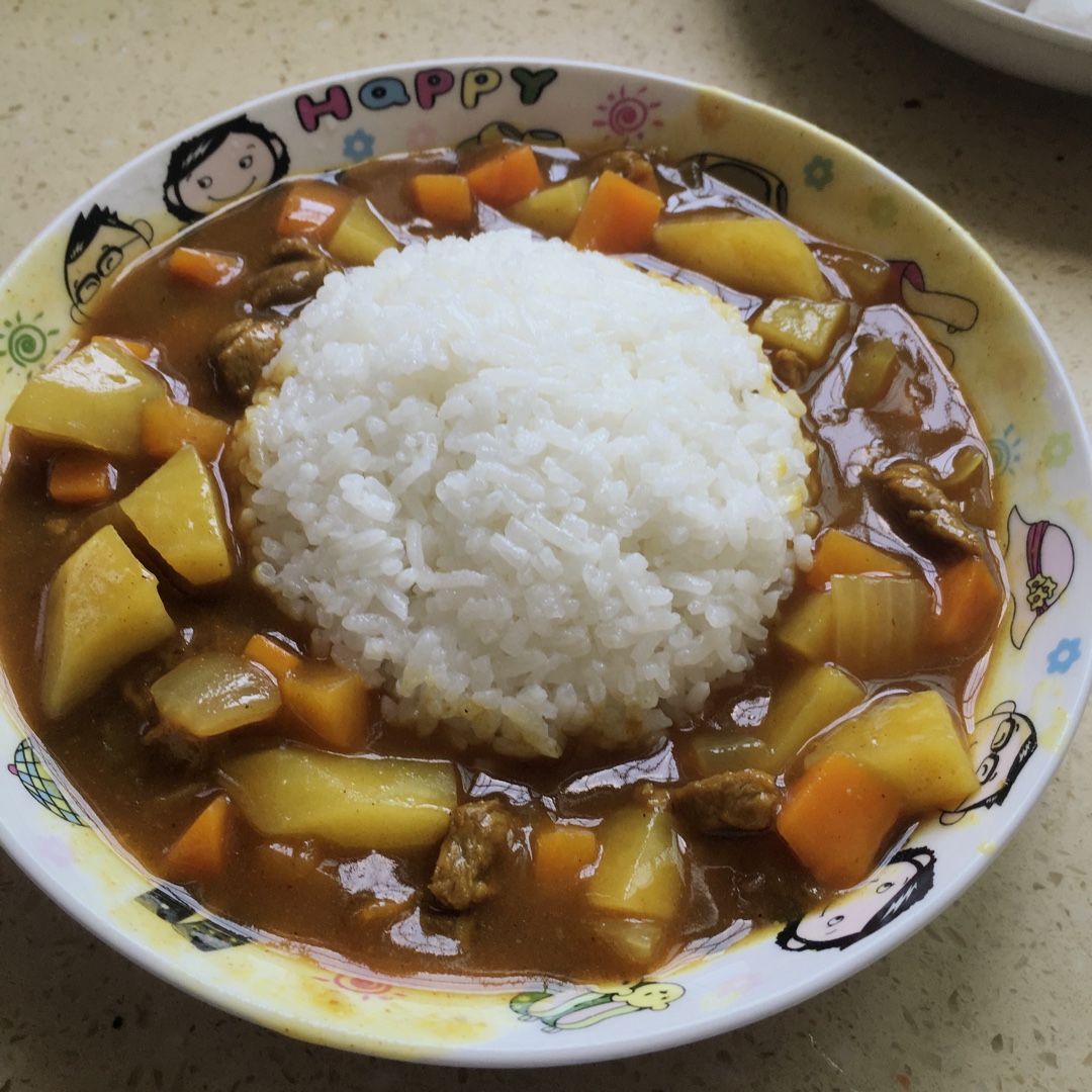 咖喱牛肉