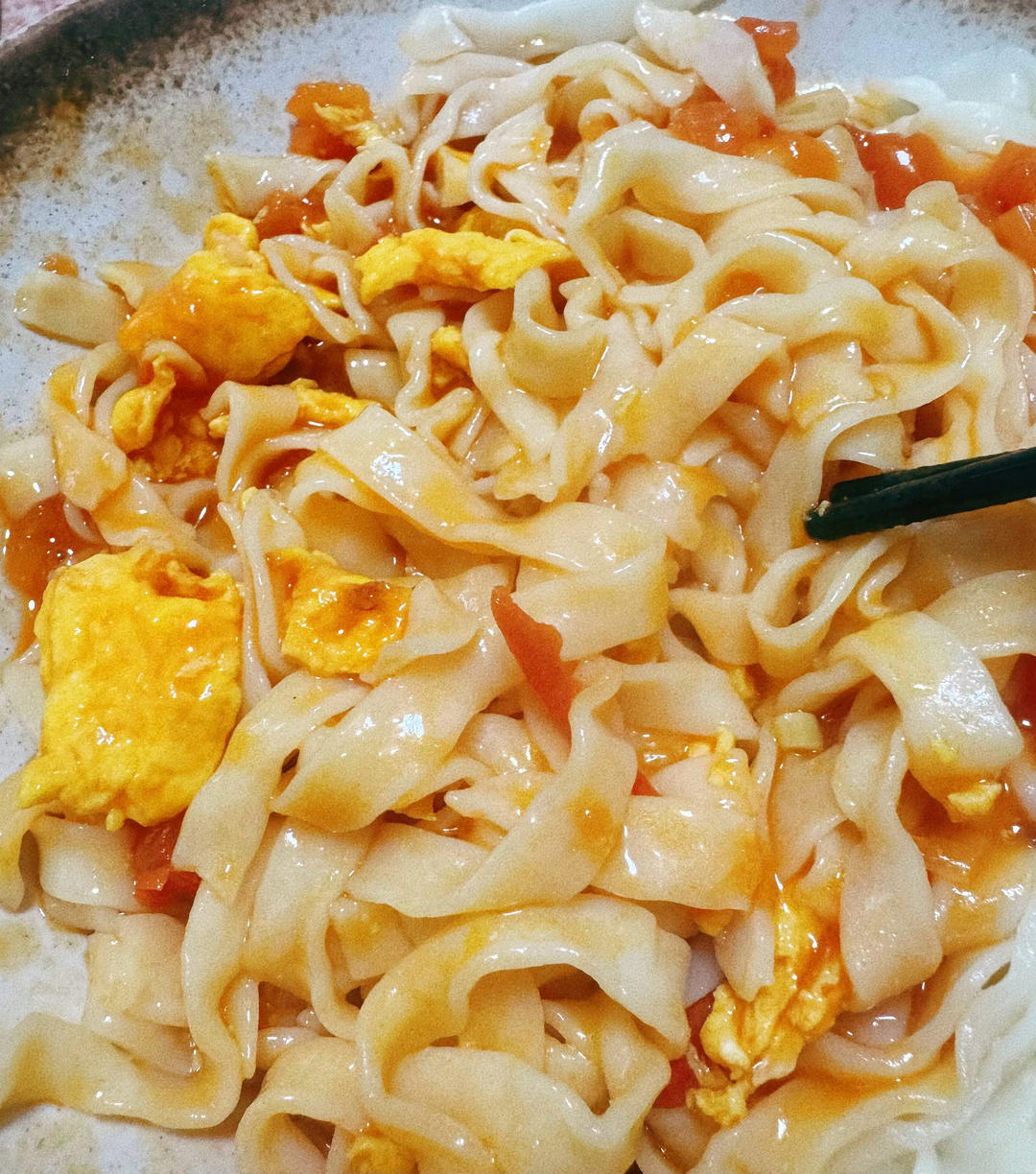 番茄鸡蛋打卤面