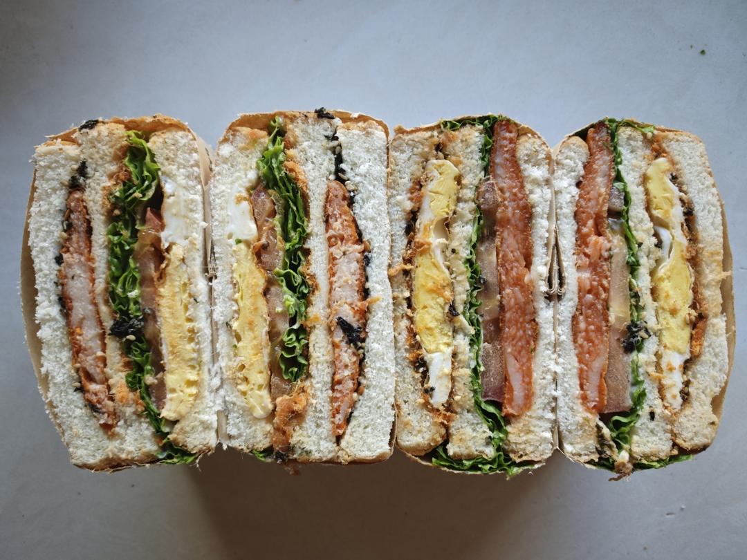 家庭版早餐三明治🥪