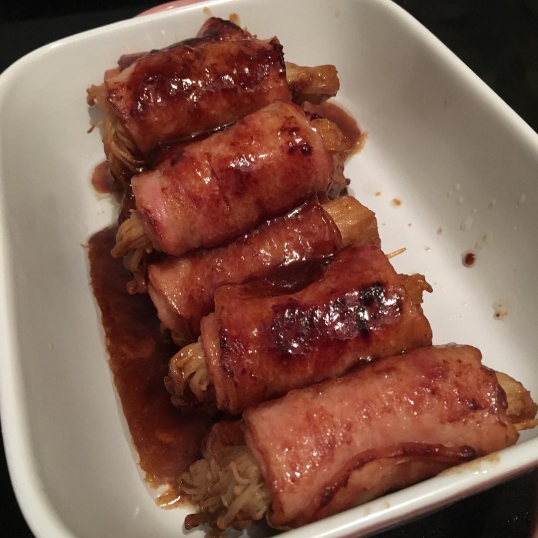 金针菇培根卷
