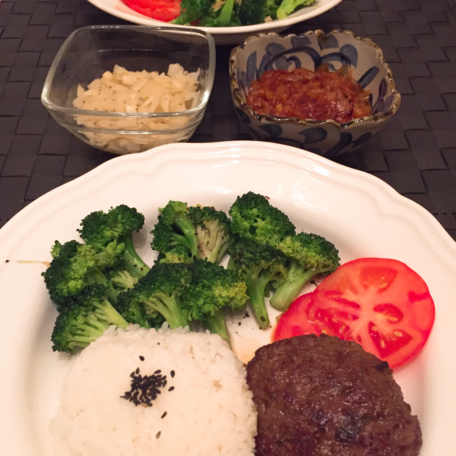 日式香煎爆汁汉堡排