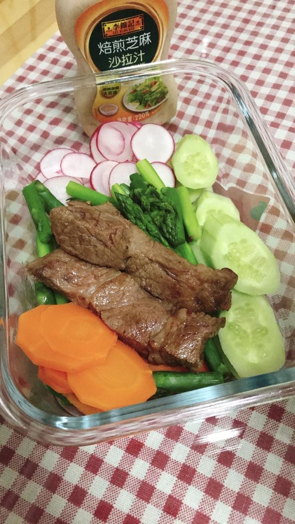 烤牛肉色拉
