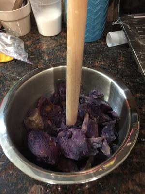 homemade有机紫薯粉 紫薯干的做法 步骤3