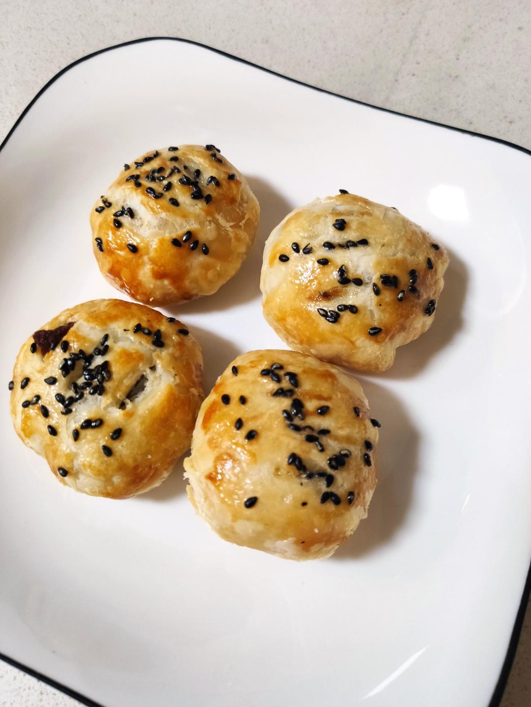 豆沙老婆饼（手抓饼版）