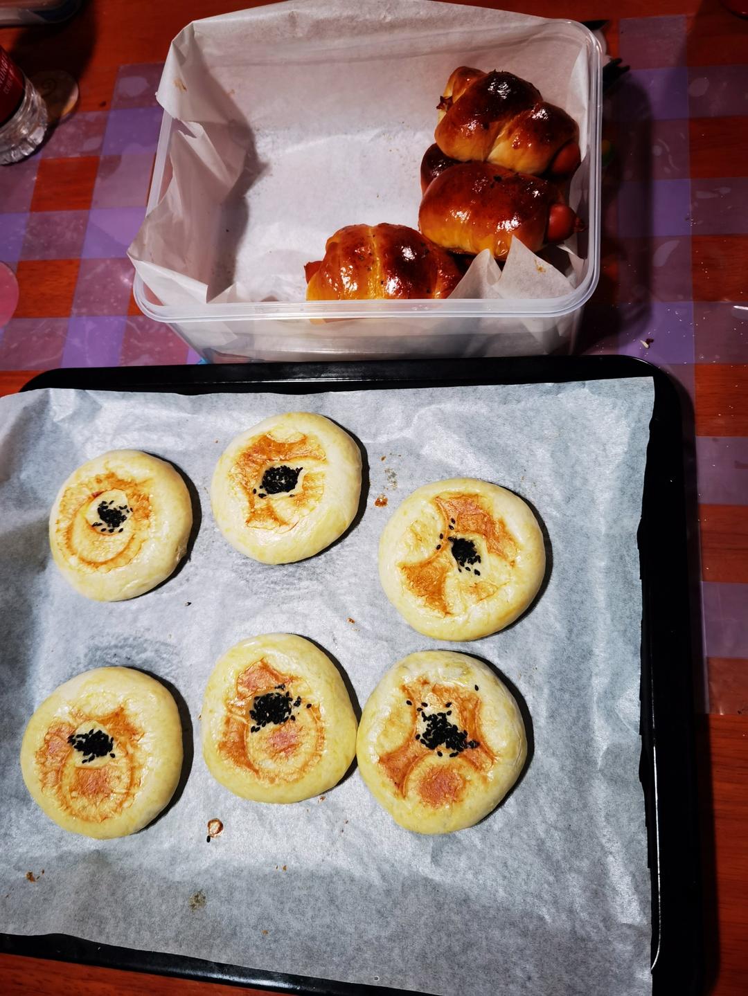 💯软到爆的日式红豆饼，外层松软～超简单