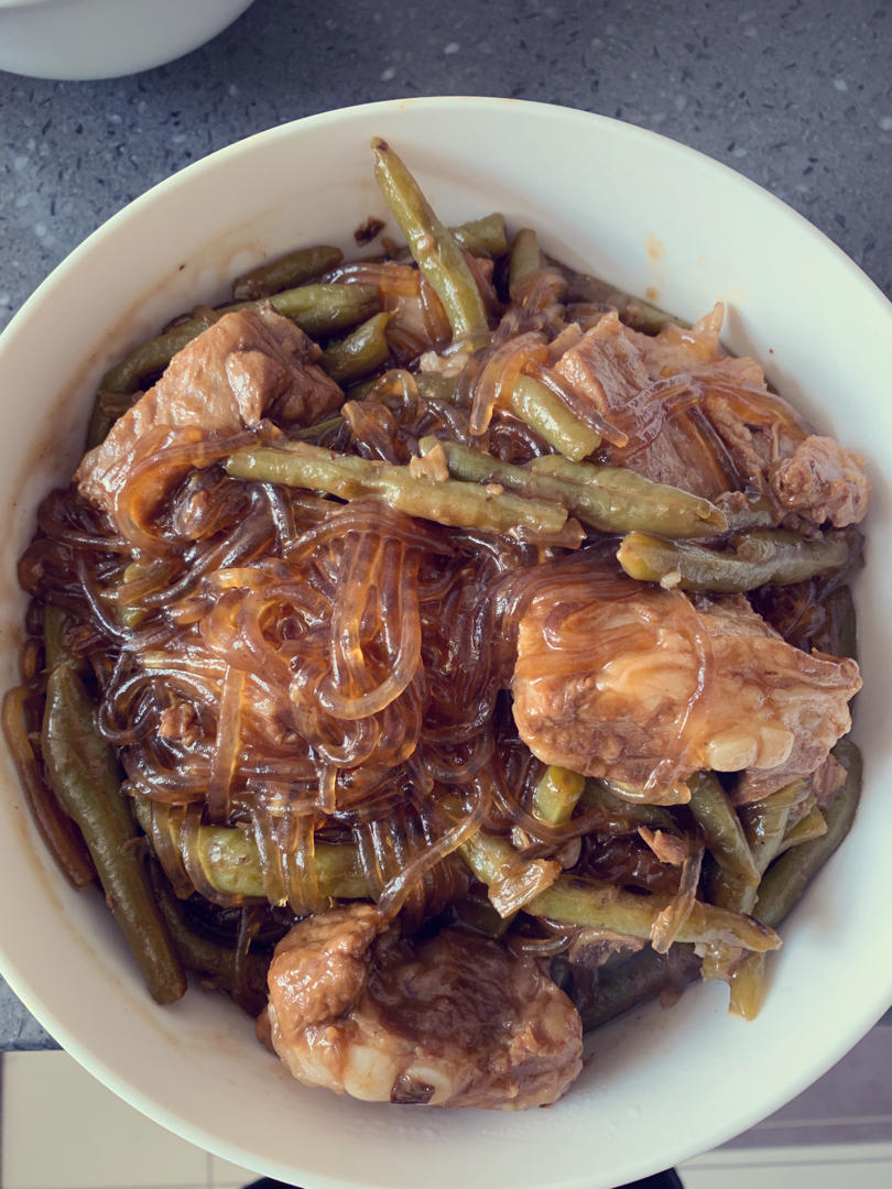 排骨炖豆角