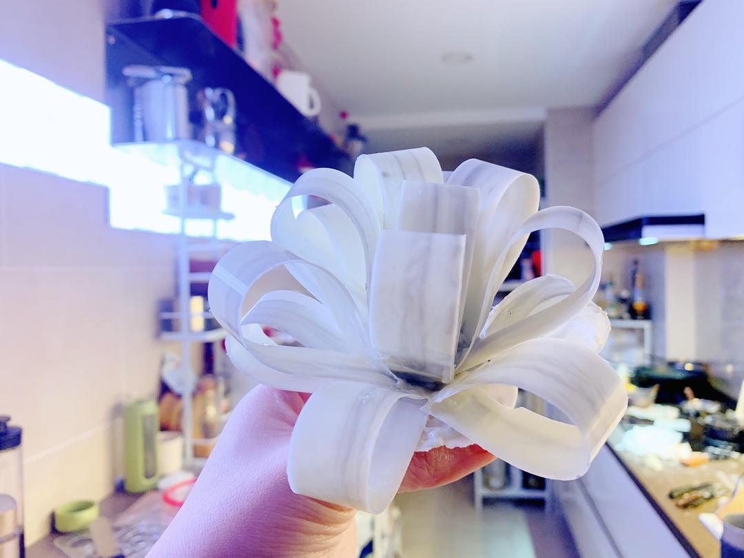 教程 巧克力花结