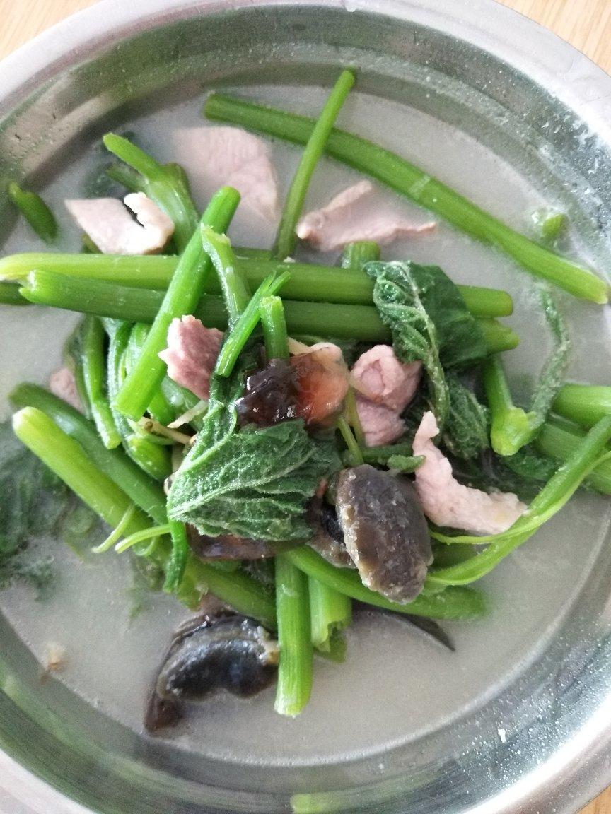 南瓜苗瘦肉汤