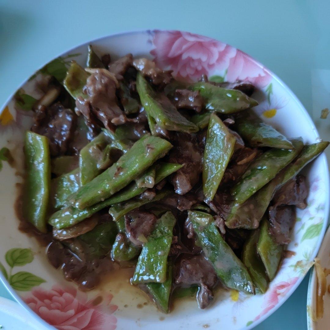 牛肉炒豆角