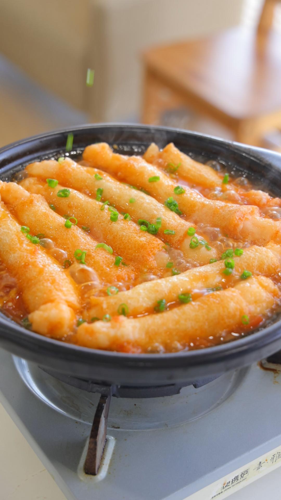 茄汁竹荪酿虾滑