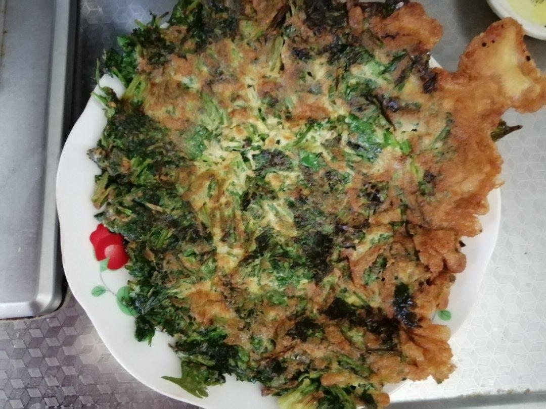 香菜爱好者不能错过的香菜鸡蛋饼