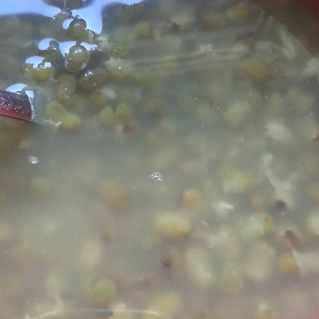 电饭锅版绵绵绿豆沙