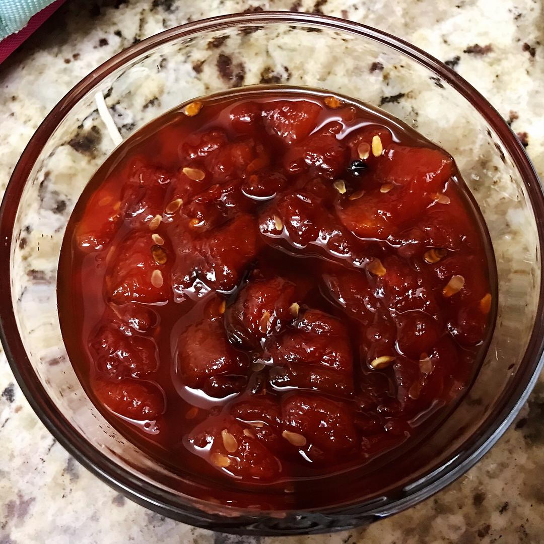 天满酱做的西瓜果酱