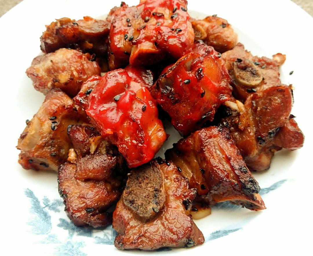 锡纸烤排骨