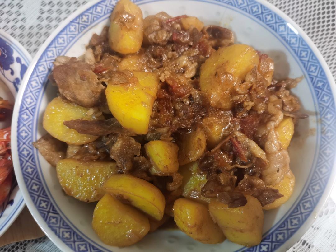 土豆肥牛