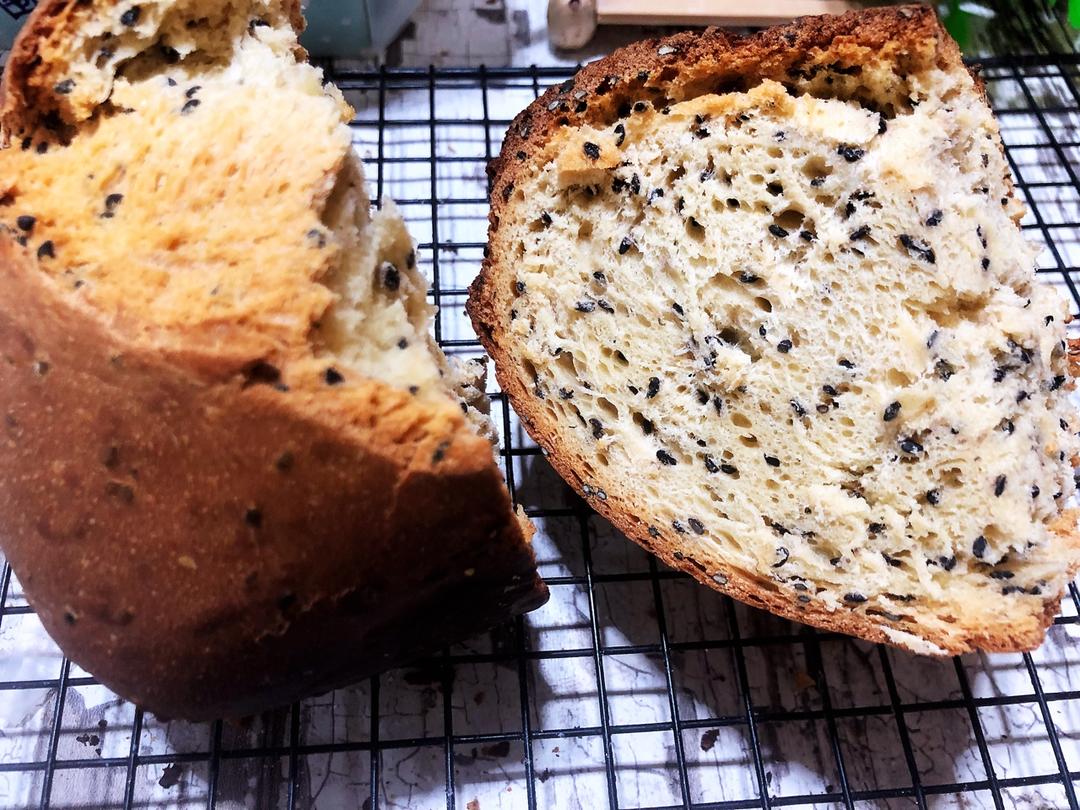 黑芝麻咸香手撕吐司（玉米油版）