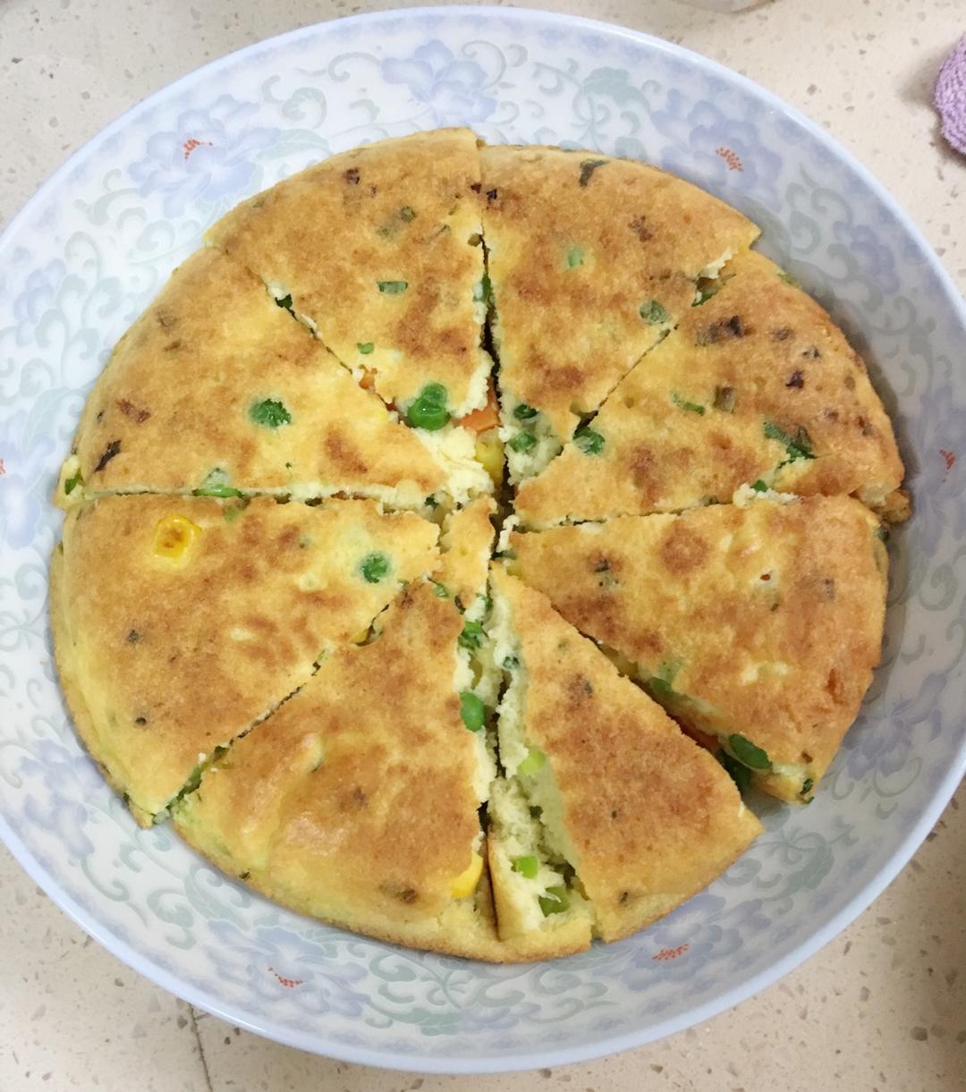 饼 豆渣蛋饼 璃菁之夕-做的豆渣蛋饼 璃菁之夕