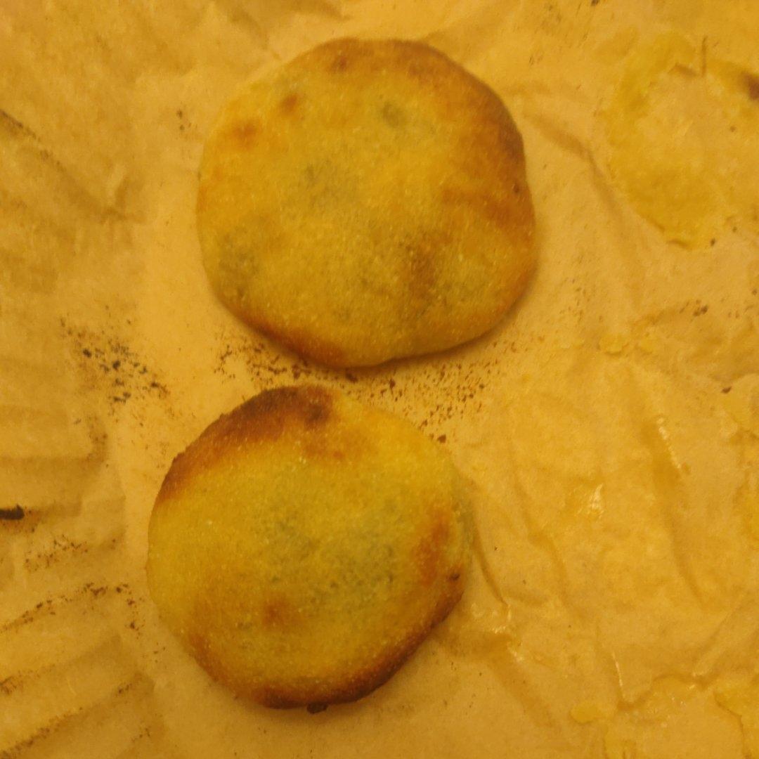 玫瑰豆沙红薯饼