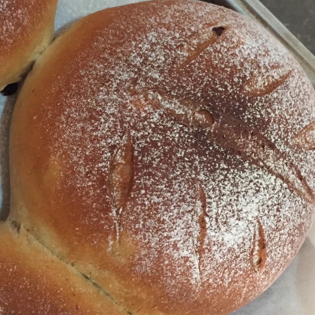 美妙默默做的秋之味栗子软欧面包