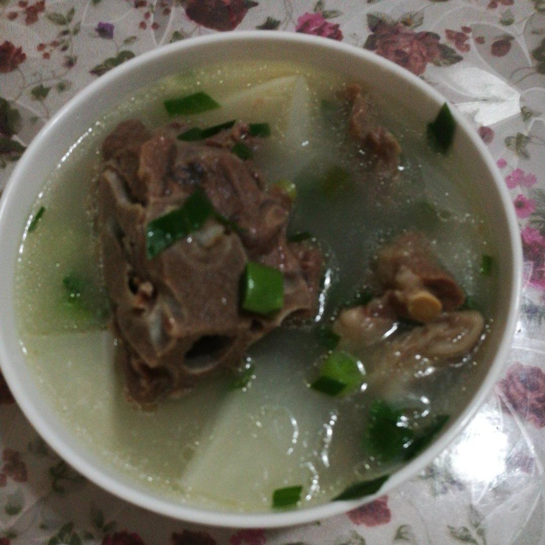 白萝卜羊蝎子汤