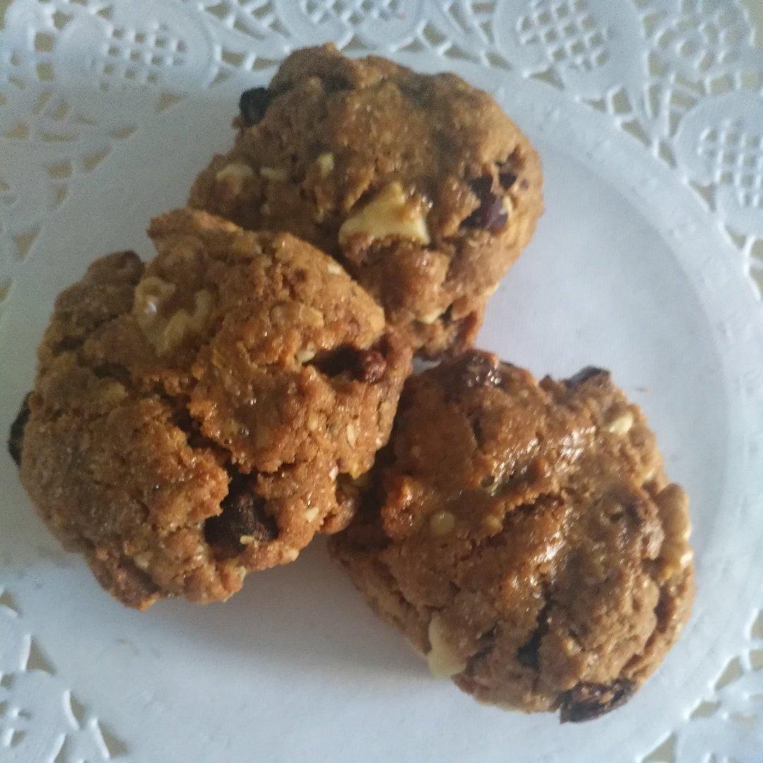 红枣红糖核桃饼干