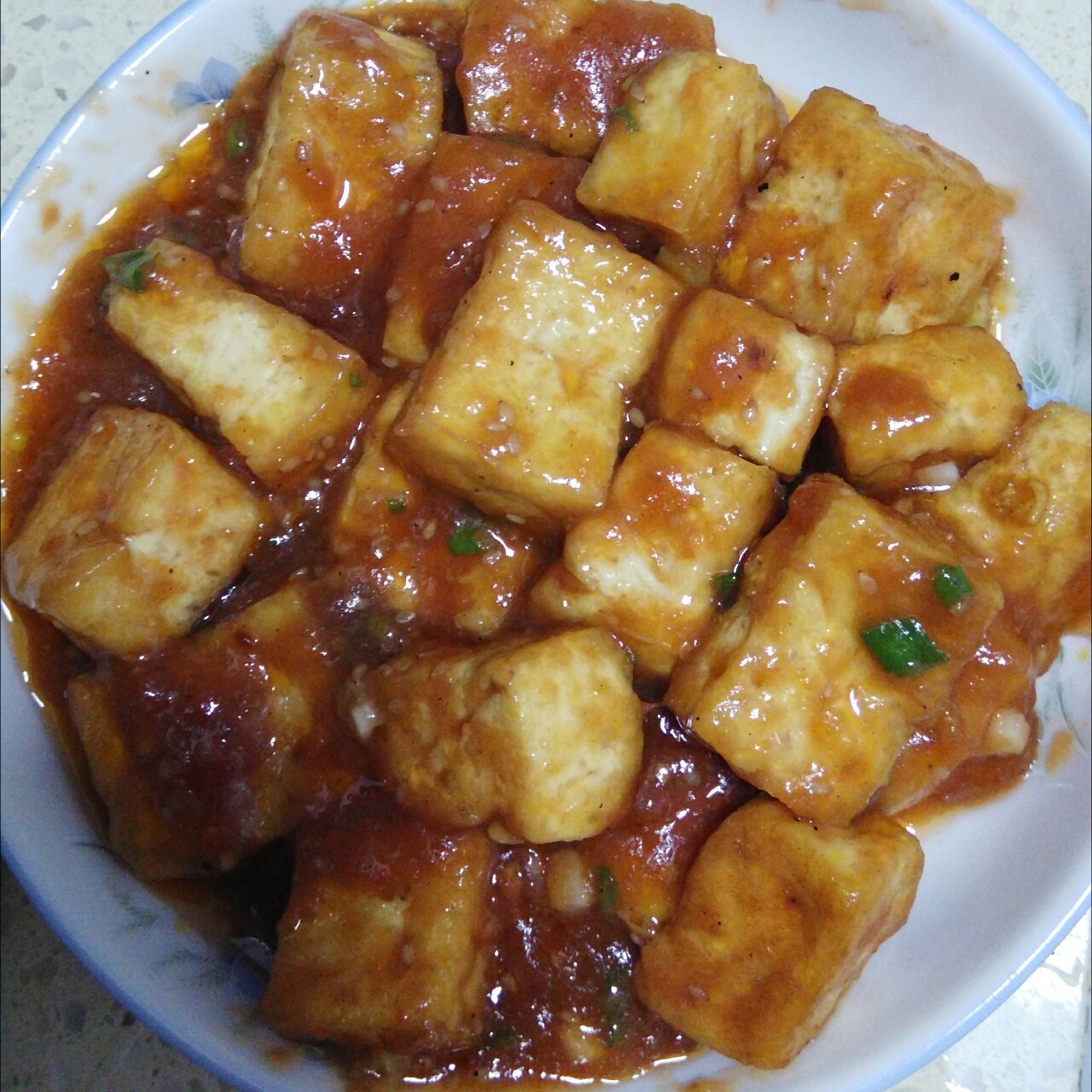 糖醋脆皮豆腐