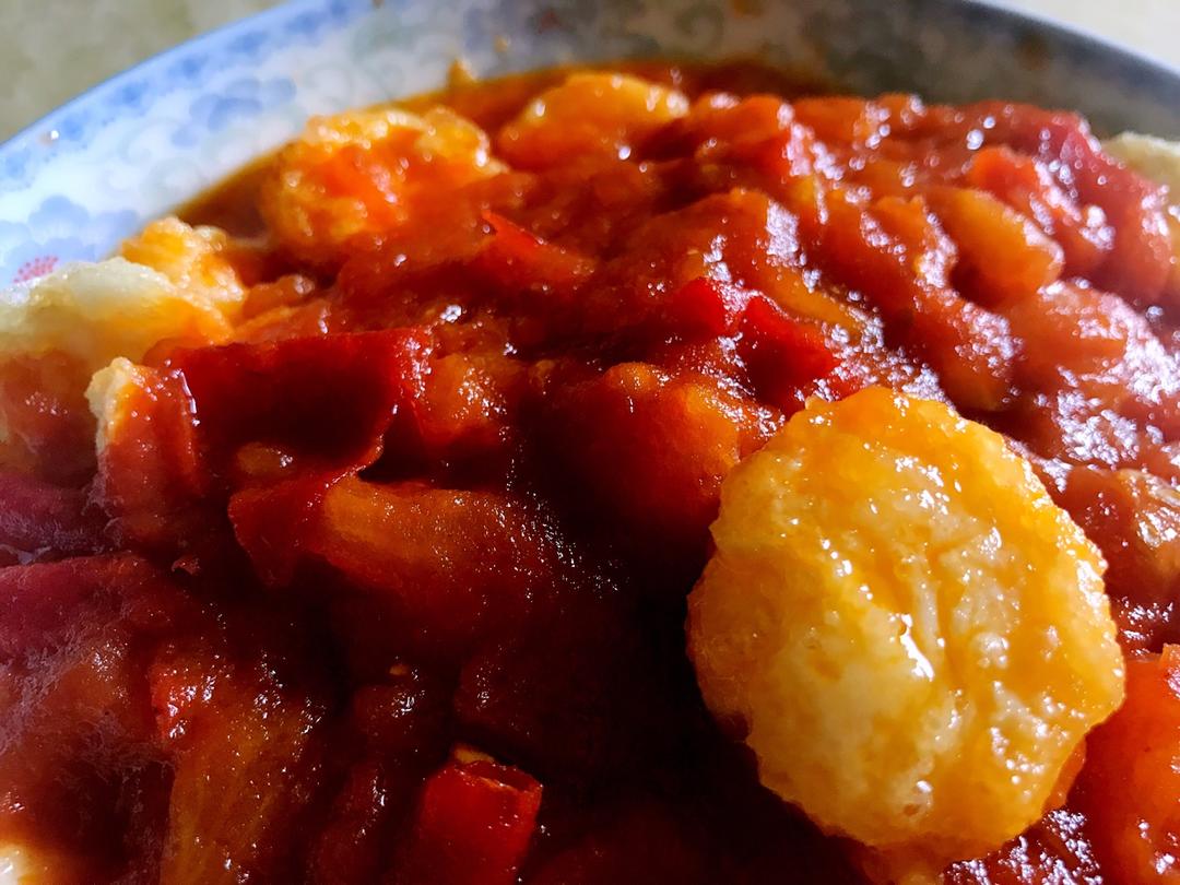 茄汁玉子豆腐