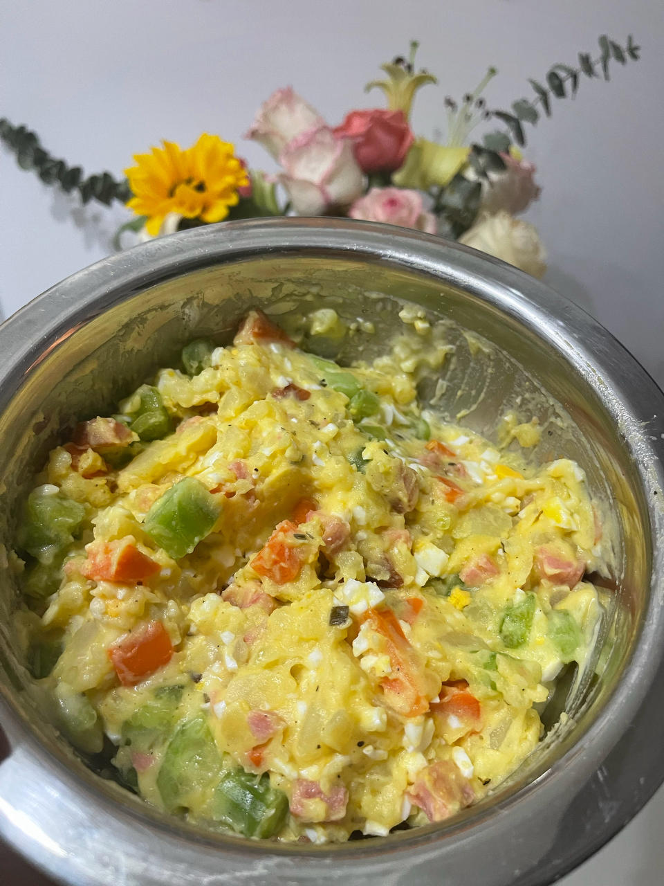 🔥爆好吃的鸡蛋土豆泥沙拉