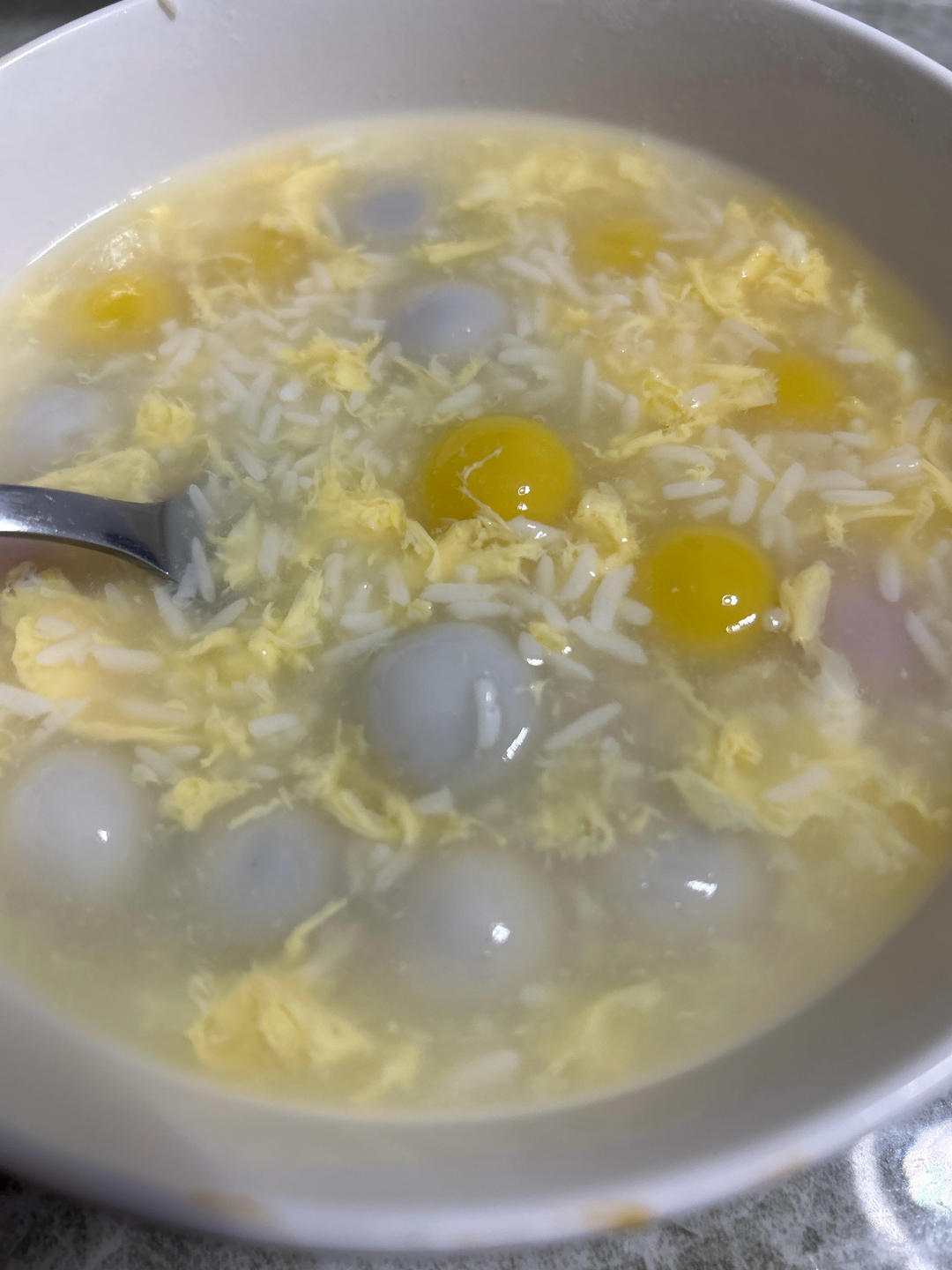 酒酿米酒醪糟鸡蛋汤圆