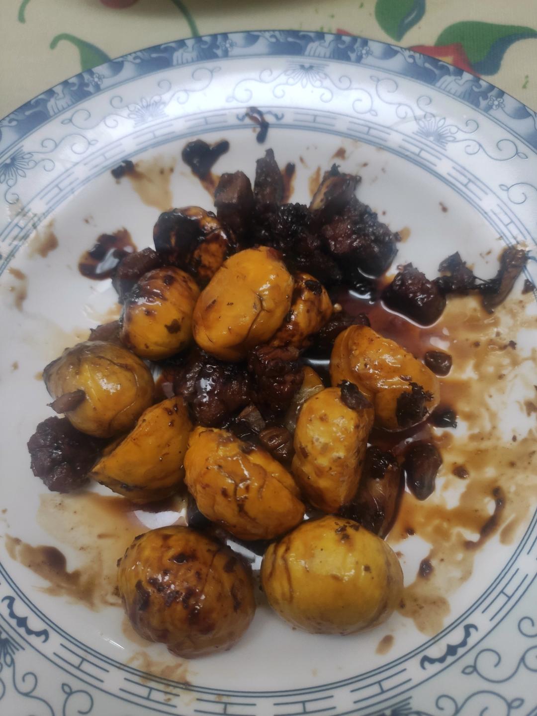 糖醋栗子炒肉