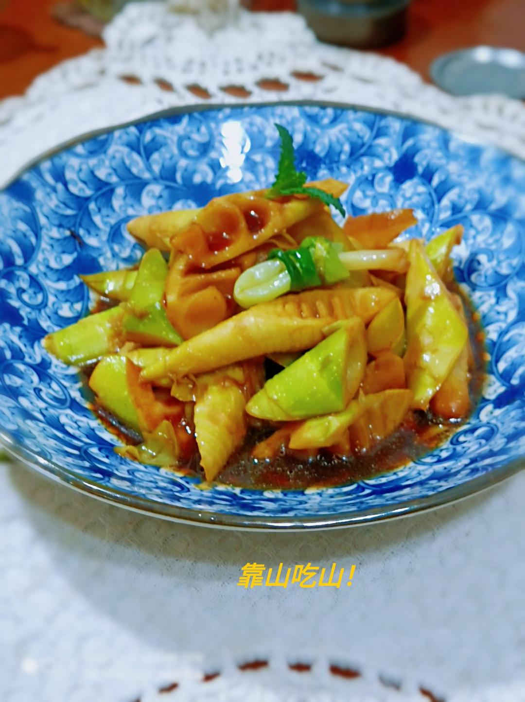 油焖冬笋菇