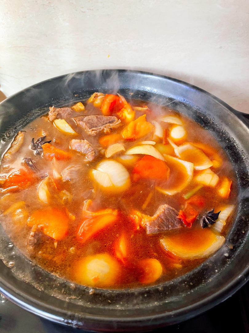 番茄土豆炖牛腩